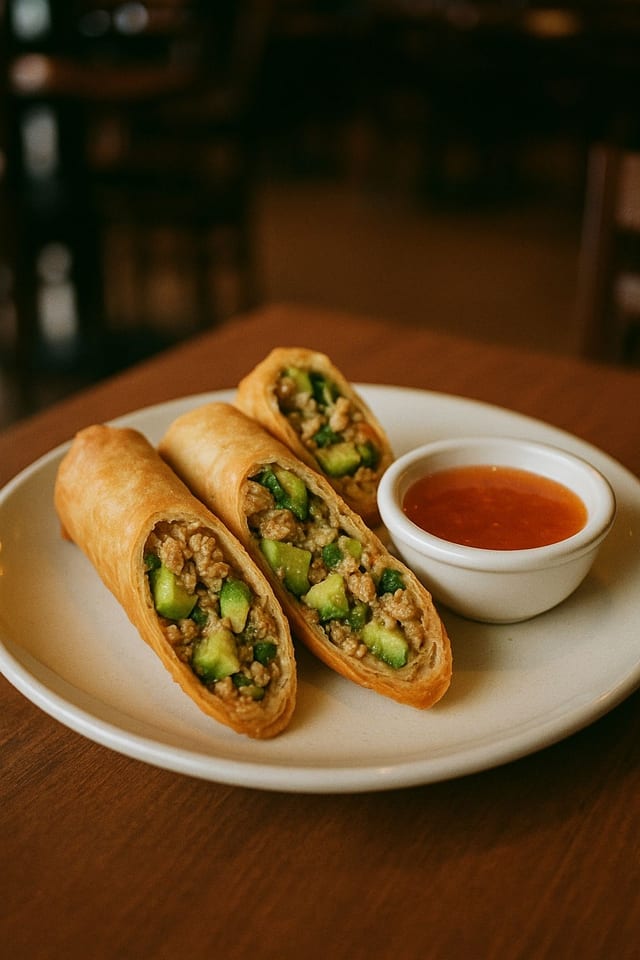 Mexican Spring Rolls.